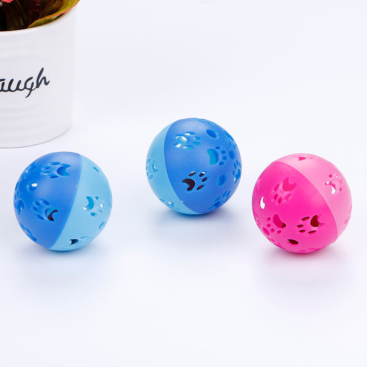 Bell Ball Cat Toy Plastic 5cm 2 pcs Mad Pet