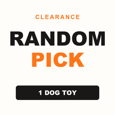 1 Dog Toy (Random Pick Clearance Toy)
