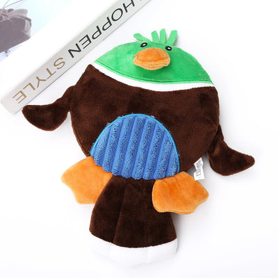 Animal Shape Plush Toy Squeaker Toy Big Dog Toy - Bird
