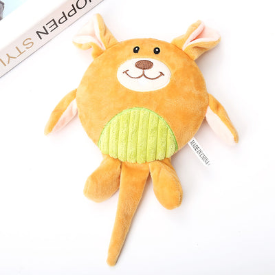 Animal Shape Plush Toy Squeaker Toy Big Dog Toy - Classic