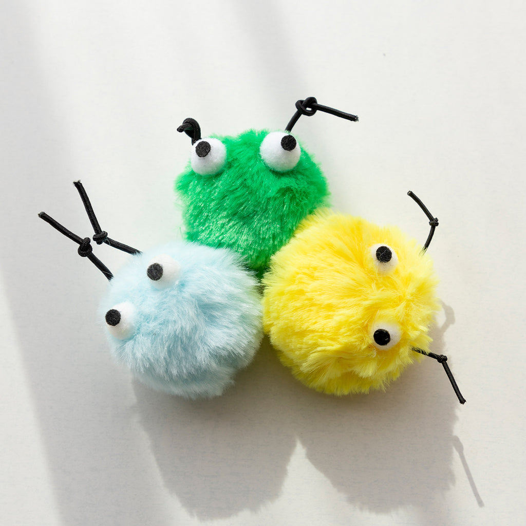 Fluffy Monster Plush Small Cute Toy Cat Toy