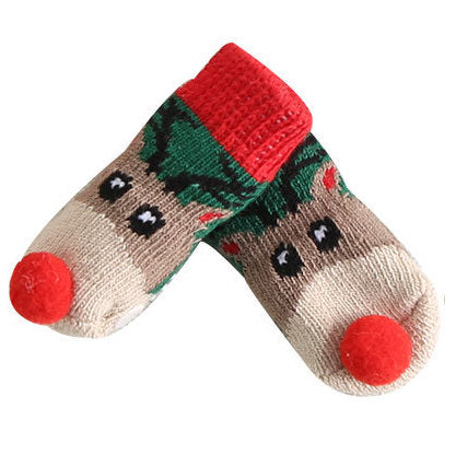 XMAS Christmas Dog Socks
