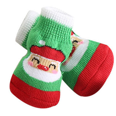 XMAS Christmas Dog Socks