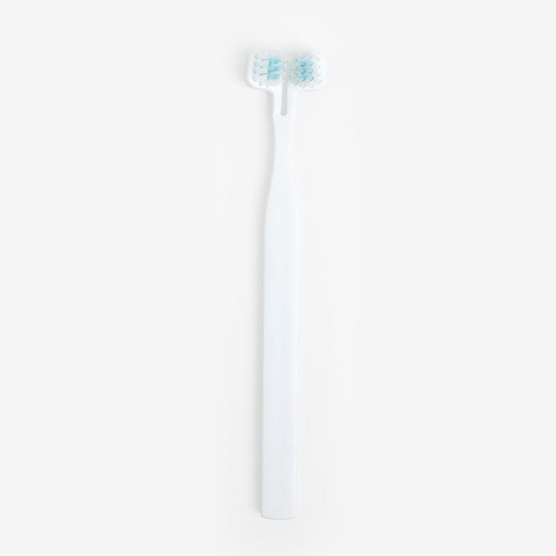 Dog Toothbrush Soft Teeth Cleanning Dual Brush Heads