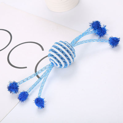 Big Candy Cat Toy - Blue